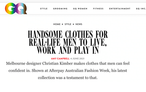 GQ - Handsome clothes for real-life men to live, work and play in.