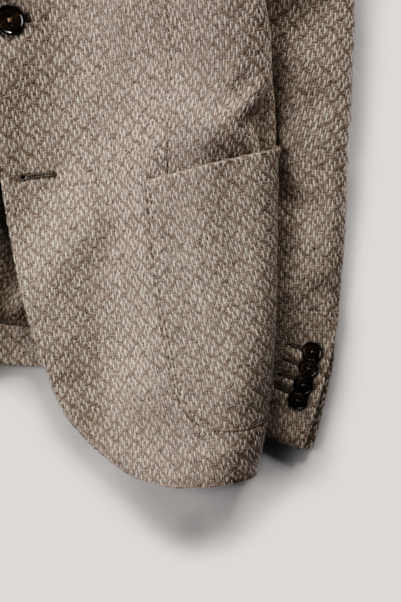 Atherden Woven Blazer - Parchment