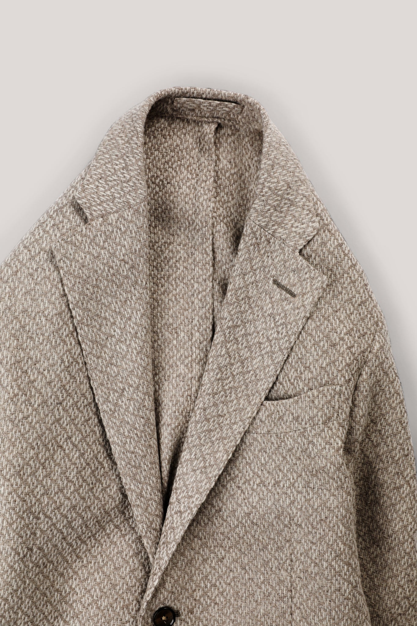 Atherden Woven Blazer - Parchment