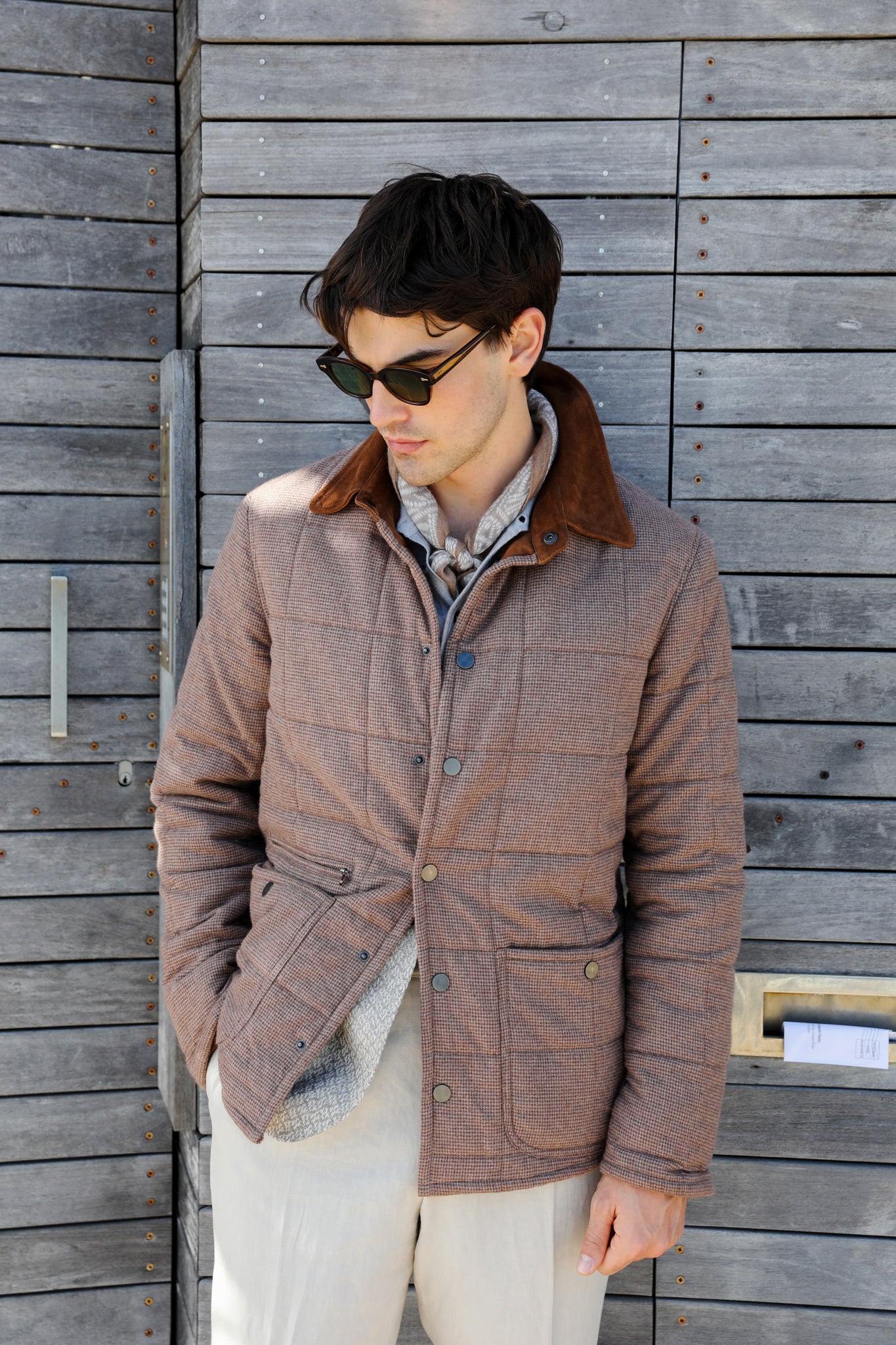 Glenrowan Quilted Duster - Rye