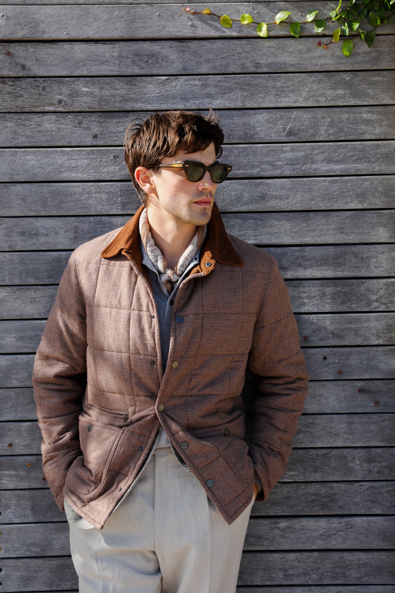 Glenrowan Quilted Duster - Rye