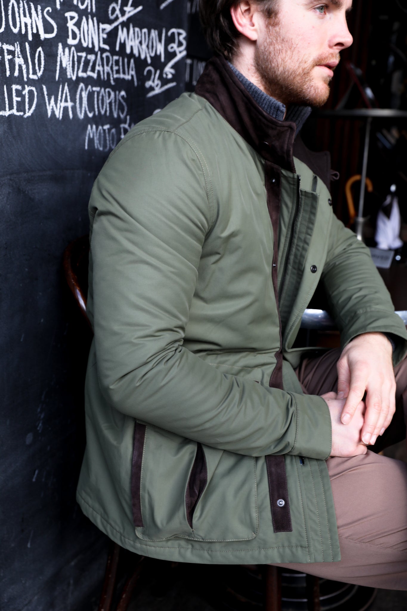Sherbrooke Field Jacket - Olive