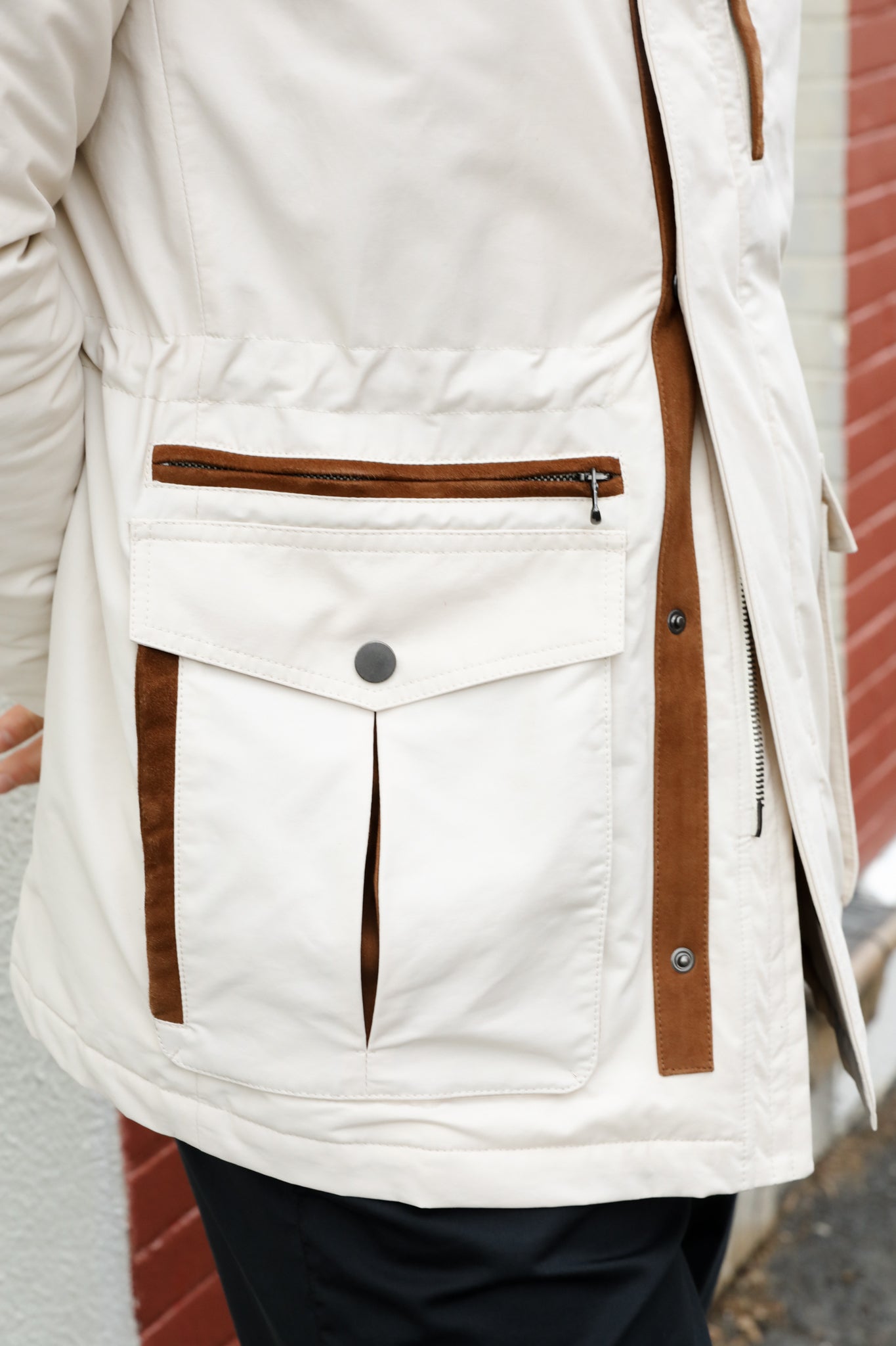 Sherbrooke Field Jacket - White