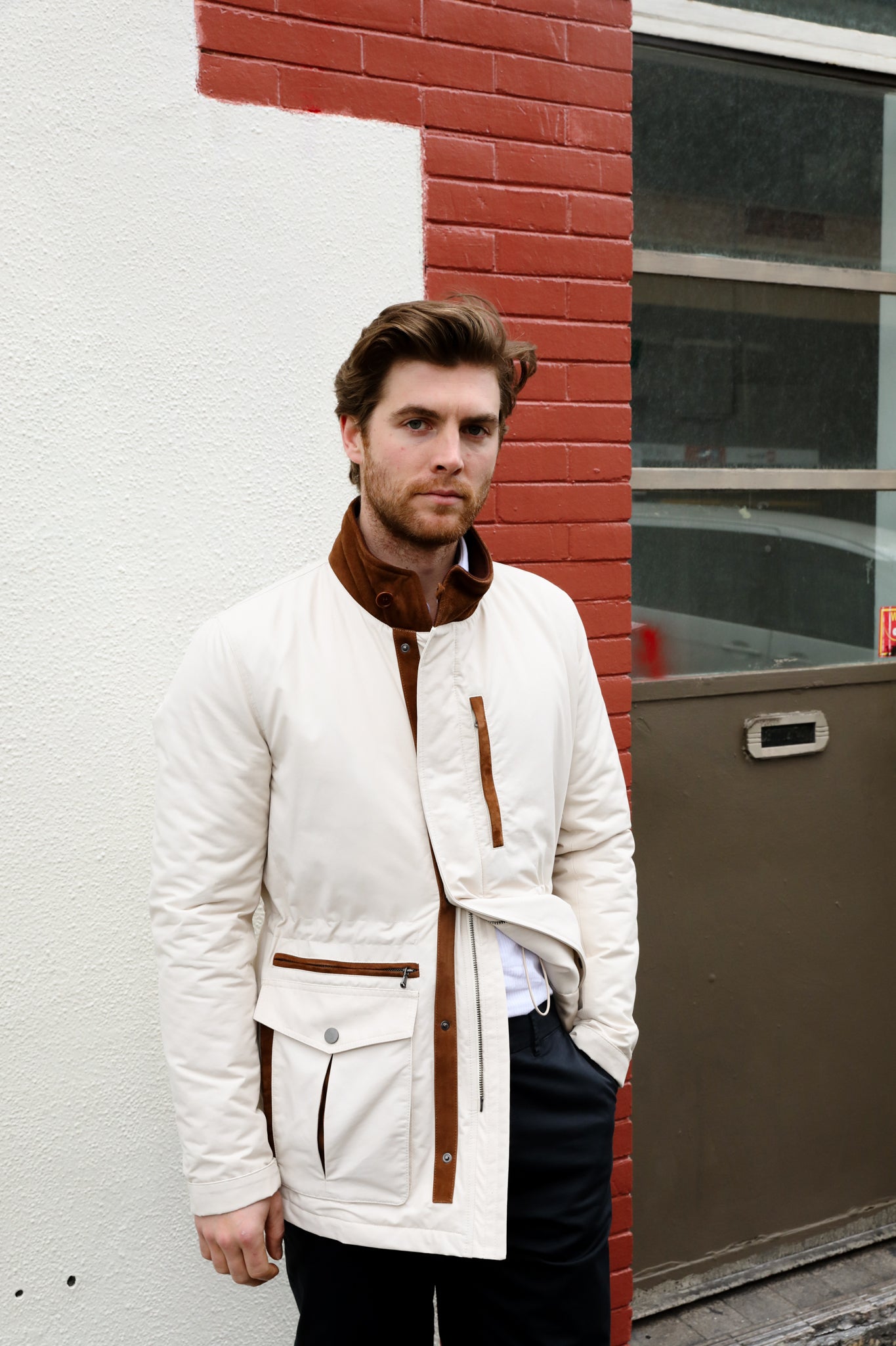 Sherbrooke Field Jacket - White