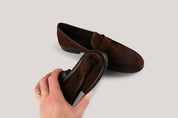 Gisborne Softy Suede Loafer - Black