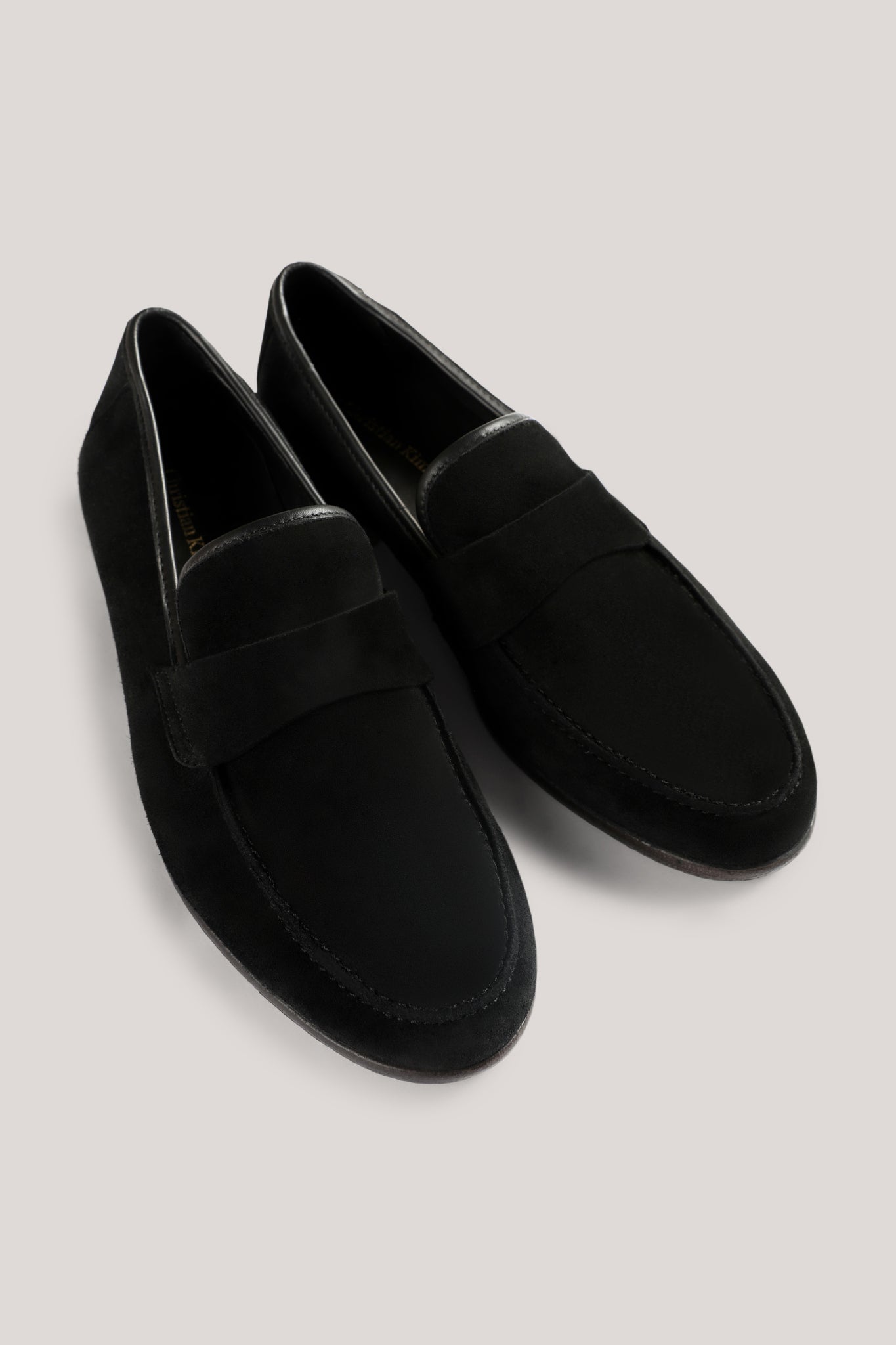 Gisborne Softy Suede Loafer - Black