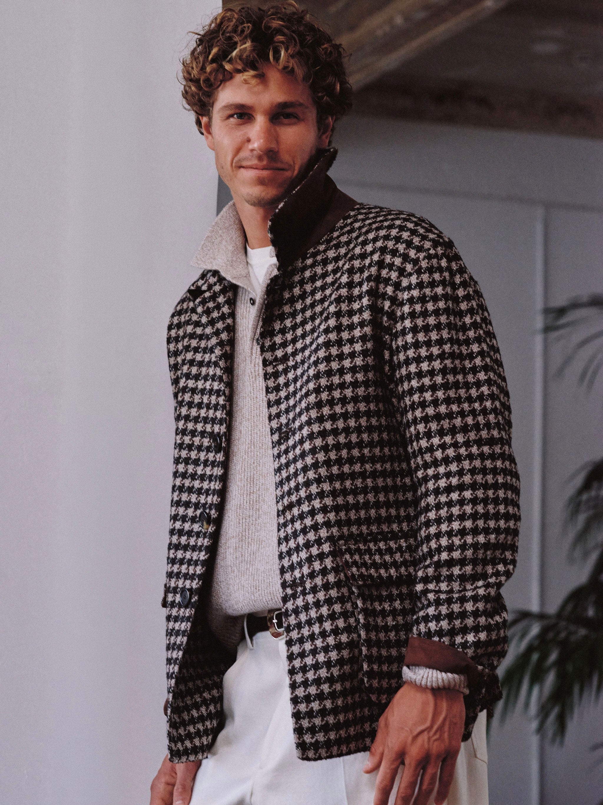 Merricks Polo - Wool and Cashmere - Oatmeal