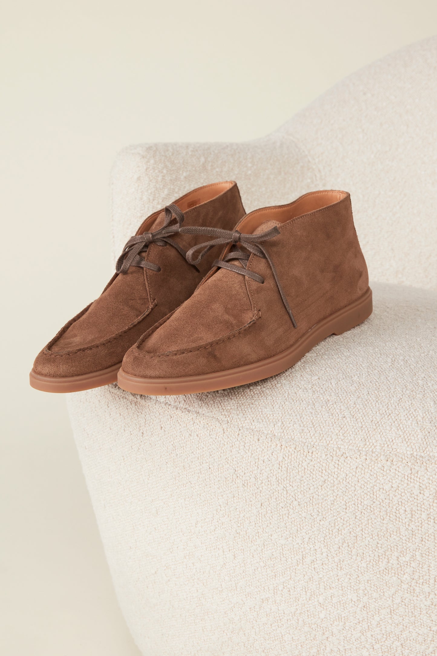 Armadale Leather Desert Boots - Dusty Olive