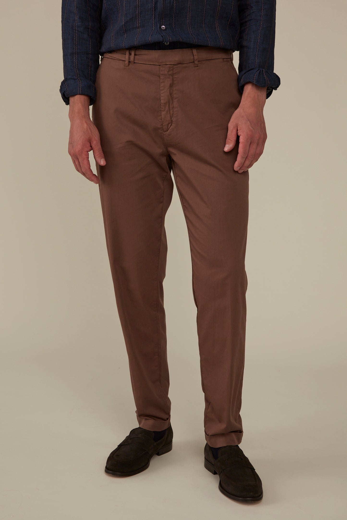 Garment Dyed Carrot Fit Chino Paperweight - Taffy