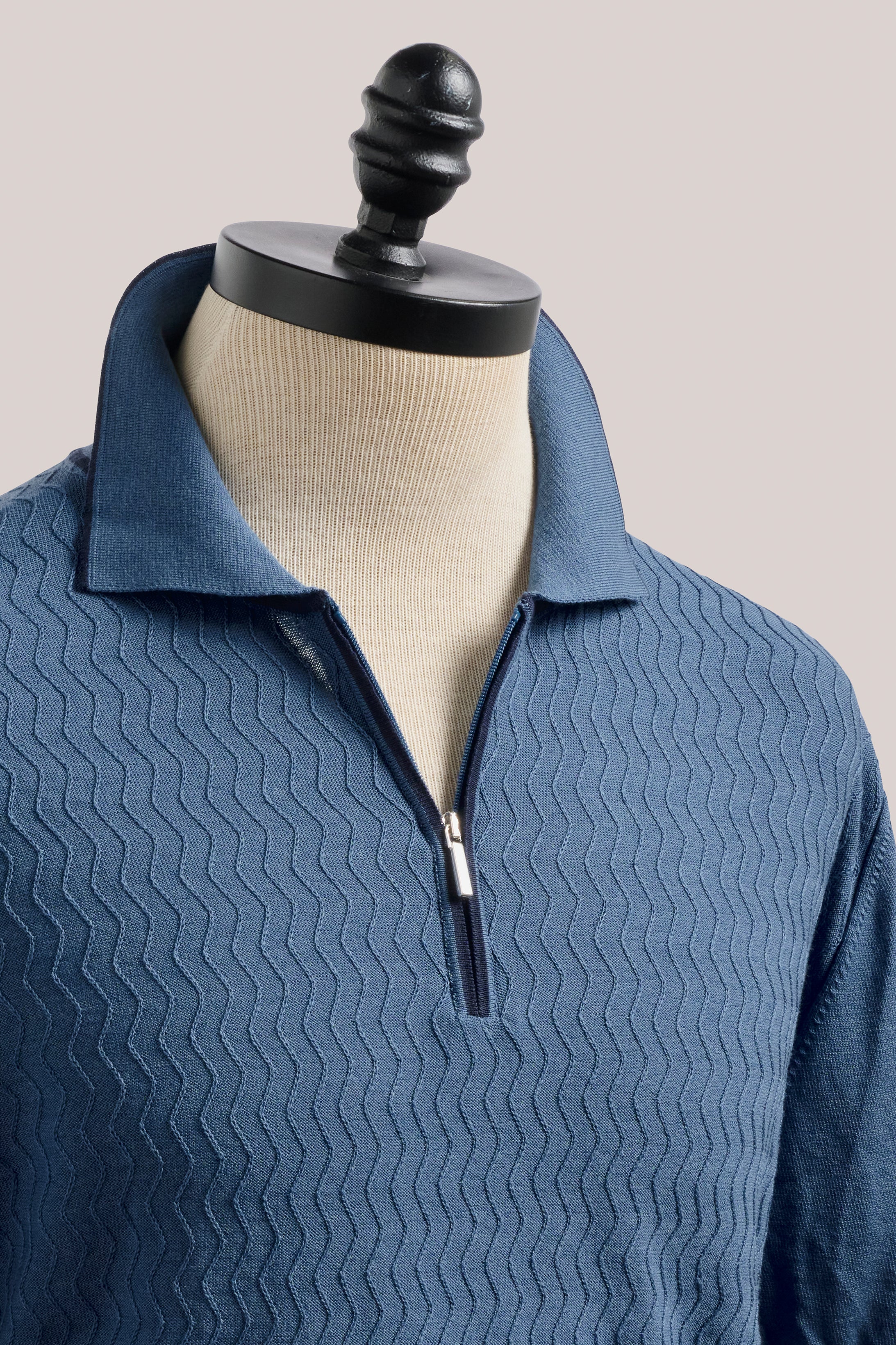 Airlie Knit Polo - Cotton and Silk