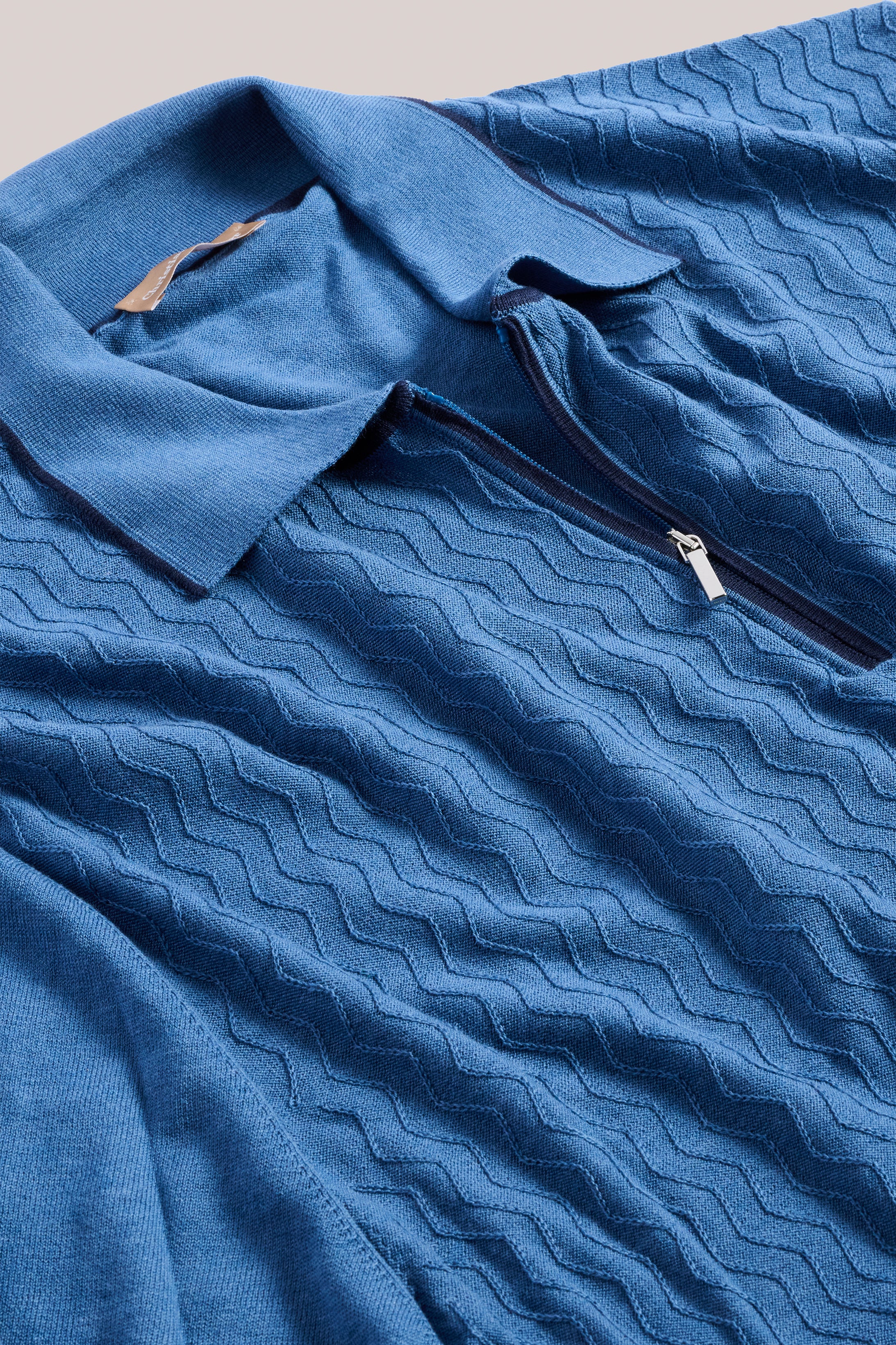 Airlie Knit Polo - Cotton and Silk
