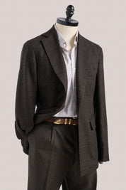 Architects Deconstructed Blazer - Wool - Brown Prince of Wales