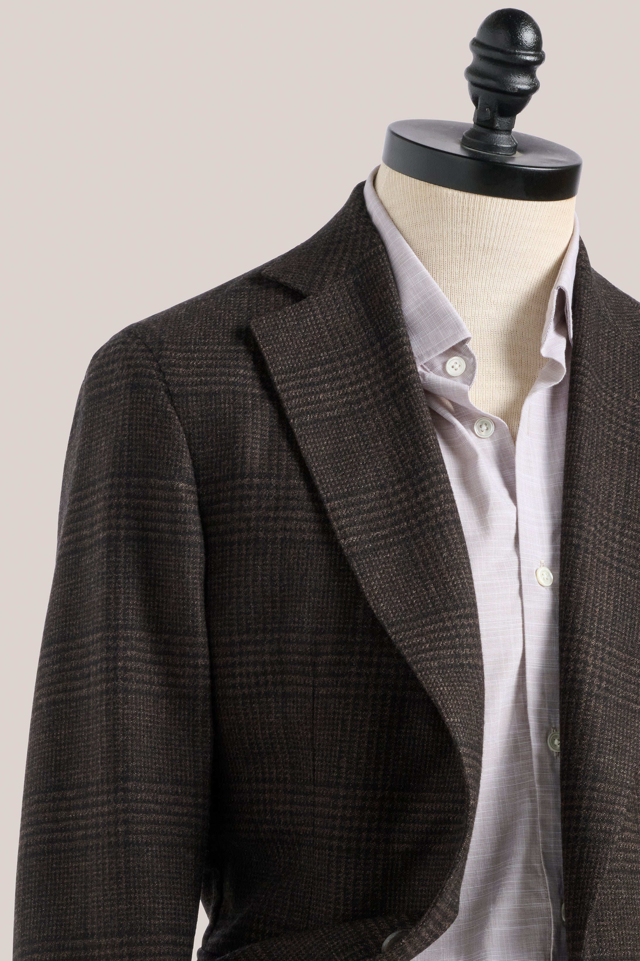 Architects Deconstructed Blazer - Wool - Brown Prince of Wales