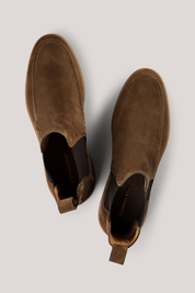 Auburn Chelsea Boot - Suede - Sandstone Tan