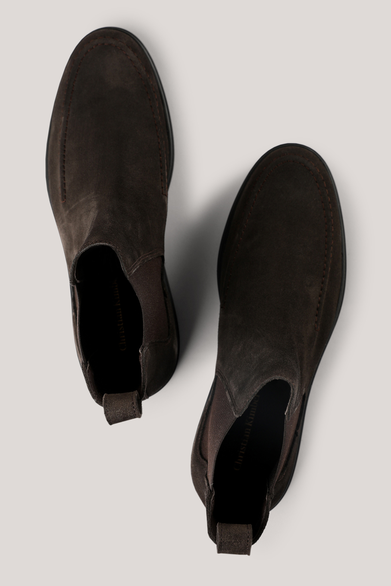 Auburn Chelsea Boot - Suede - Coffee Brown