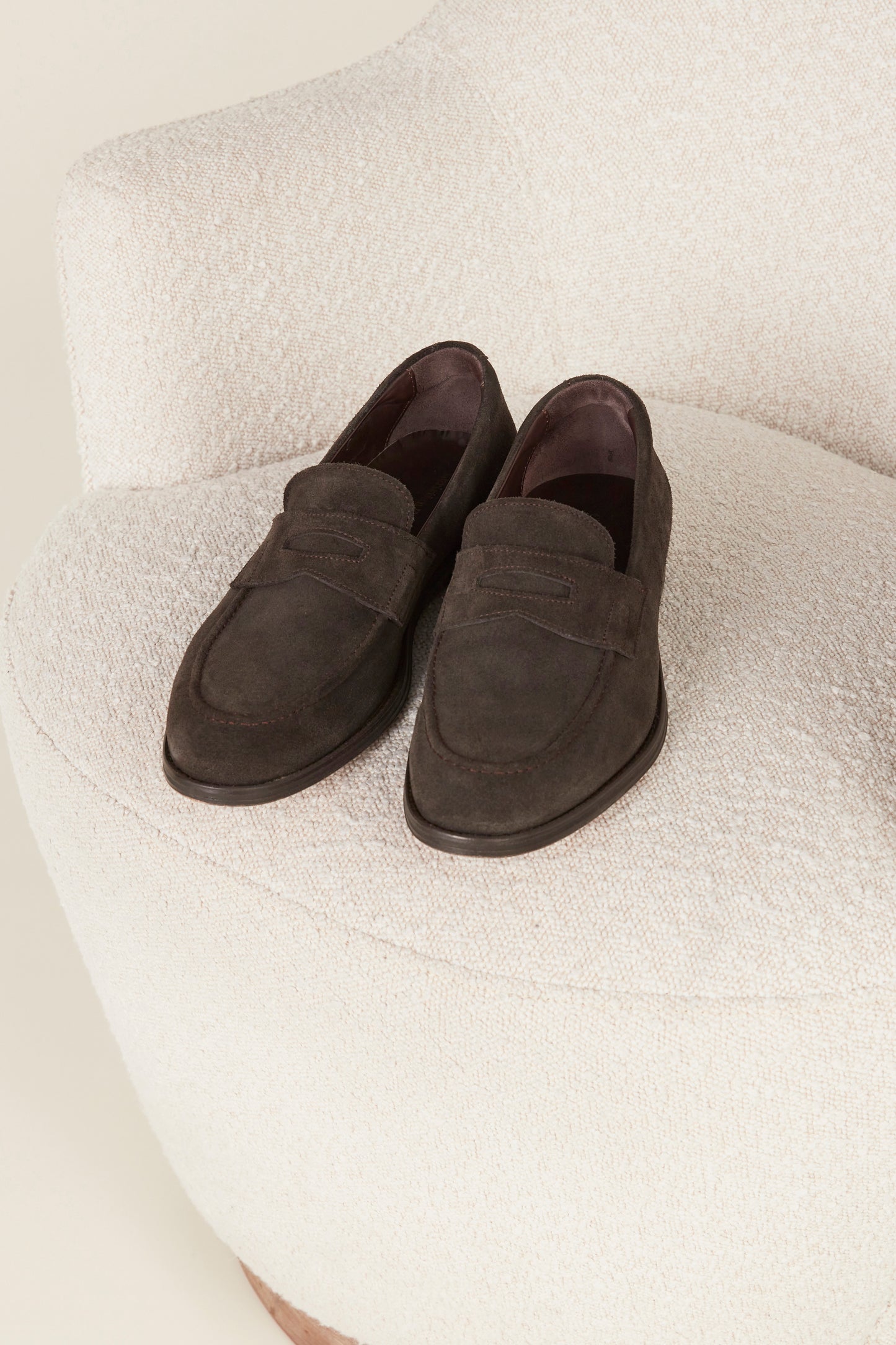 Russell Classic Loafer - Dark Chocolate Suede