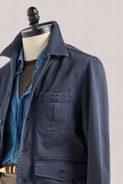 Fitzroy Chore Jacket - Cotton - Charcoal Navy