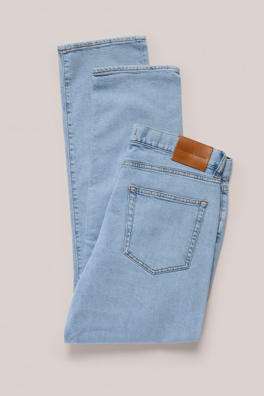 Rose Street Denim - Italian Selvedge Jeans  - Bleached Indigo