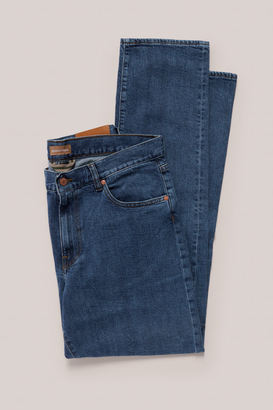 Rose Street Denim - Italian Selvedge Jeans - Mid Indigo