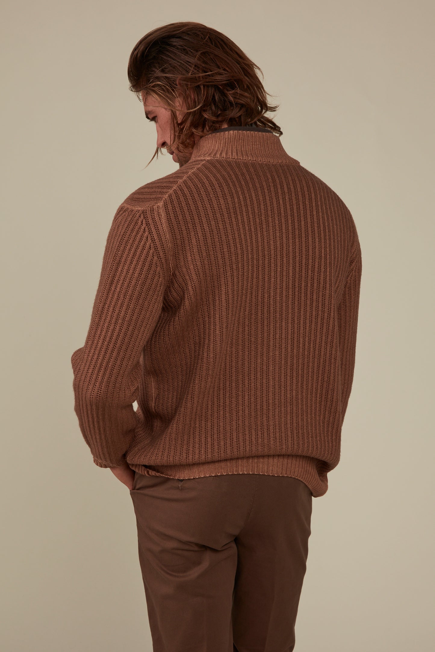 Arthur Cardigan - Cinnamon