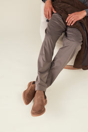 Auburn Chelsea Boot - Suede - Sandstone Tan
