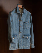 Fitzroy Chore Jacket - Denim - Stonewash Blue