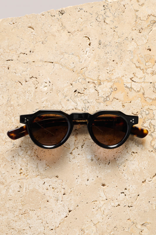 Lorne Round Sunglasses - Tort