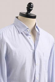 Micro House Stripe - Navy and White