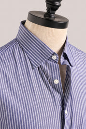 The Shoreham Shirt - Blue Pinstripe