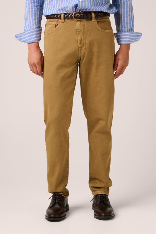 Rose Street Denim - Italian Selvedge Jeans - Camel