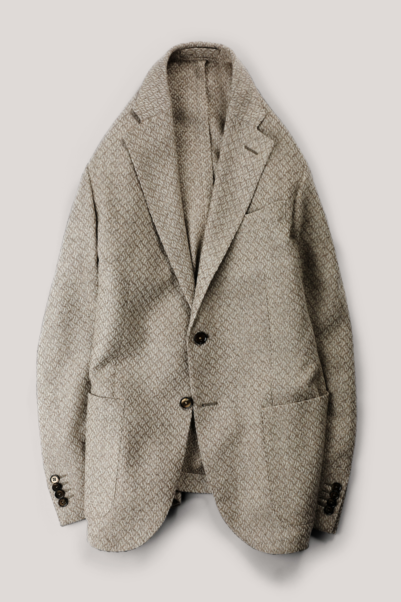 Atherden Woven Blazer - Parchment
