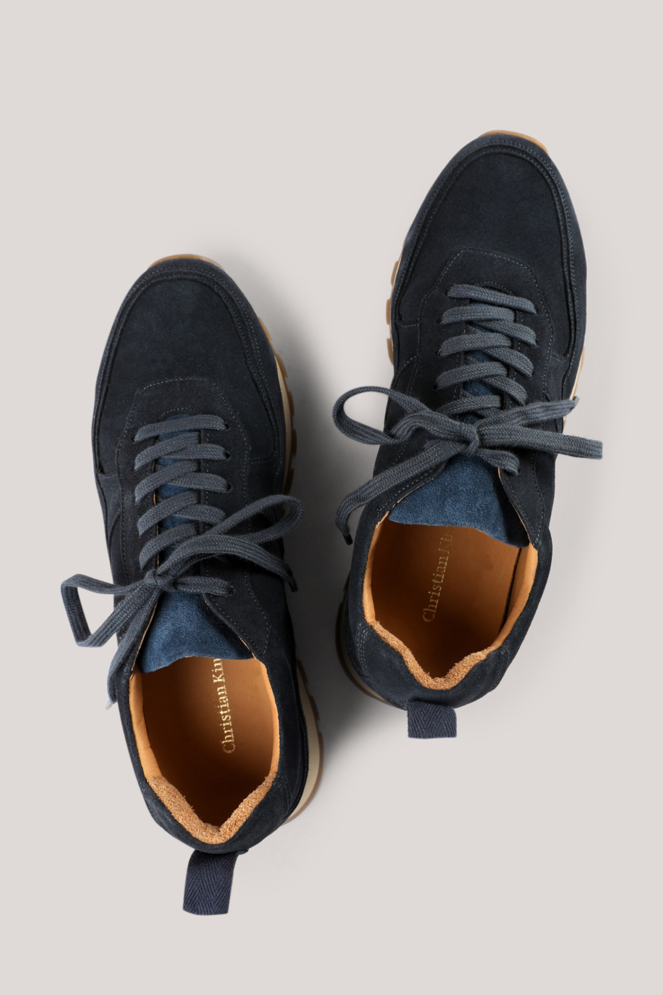 Bryon Sneaker - Navy suede - Limited drop