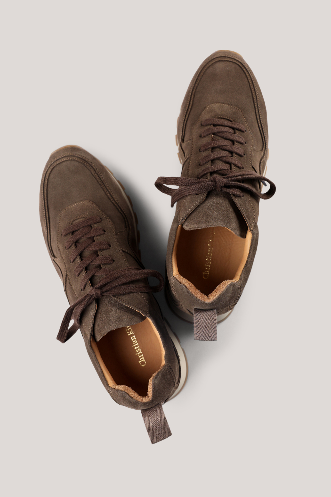 Byron Sneaker - Taupe suede
