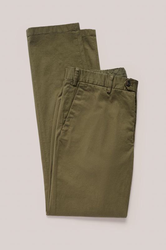 Beechworth Straight Leg Chino - Olive