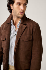 Kingsford Field Jacket - Suede - Walnut