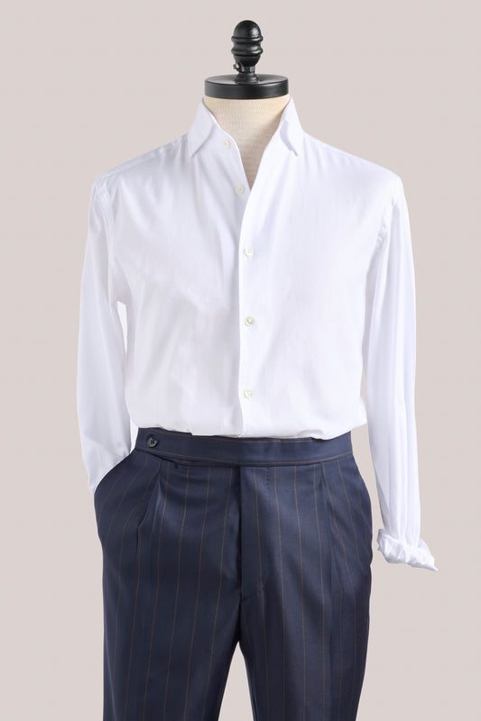 House White Shirt - White One Piece Collar