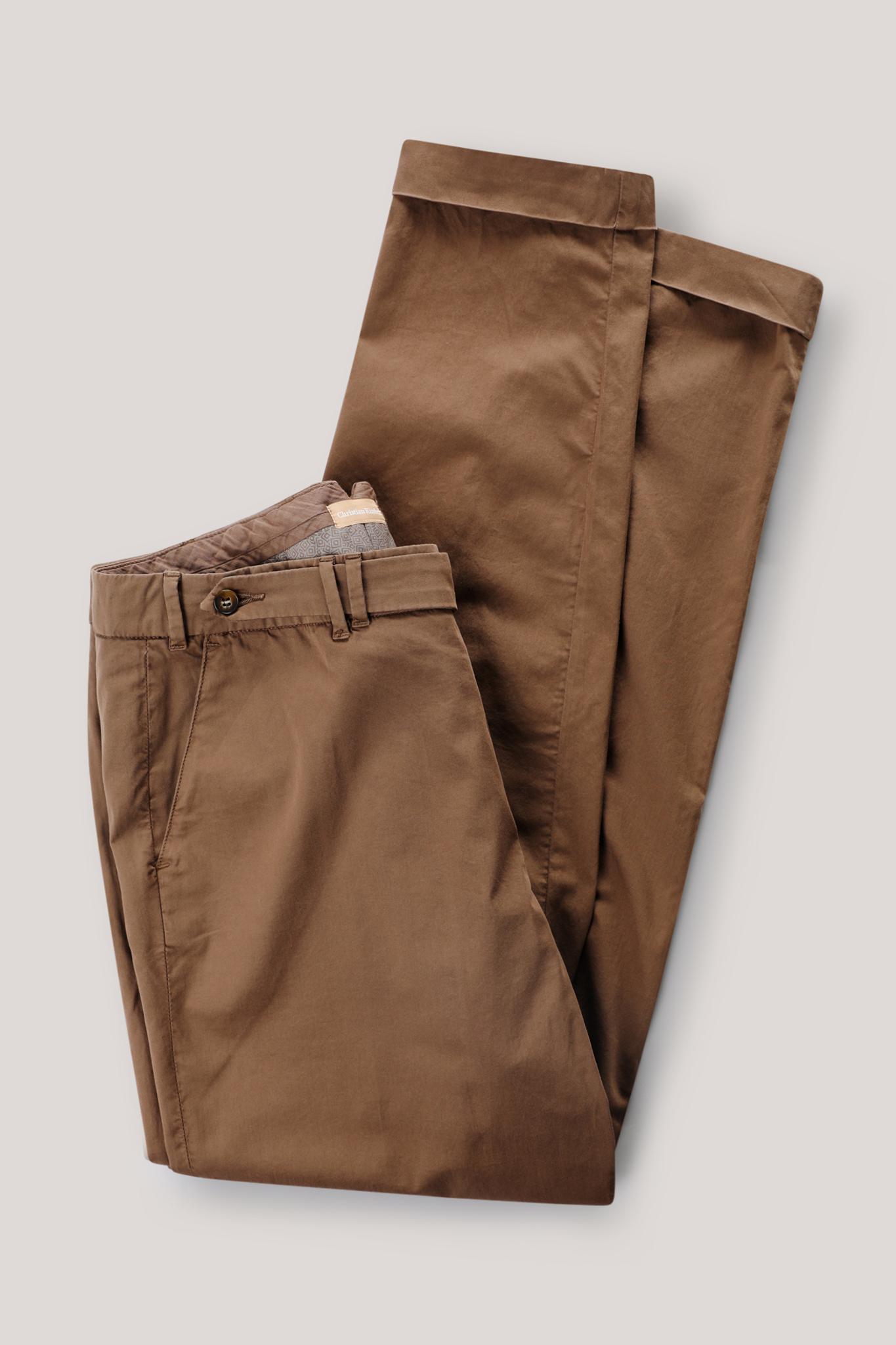 Garment Dyed Carrot Fit Chino Paperweight - Taffy
