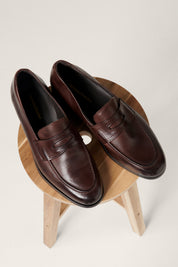 Russell Loafer - Natural Grain Chocolate Brown