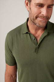 Kingsley Ice Cotton Polo - Army
