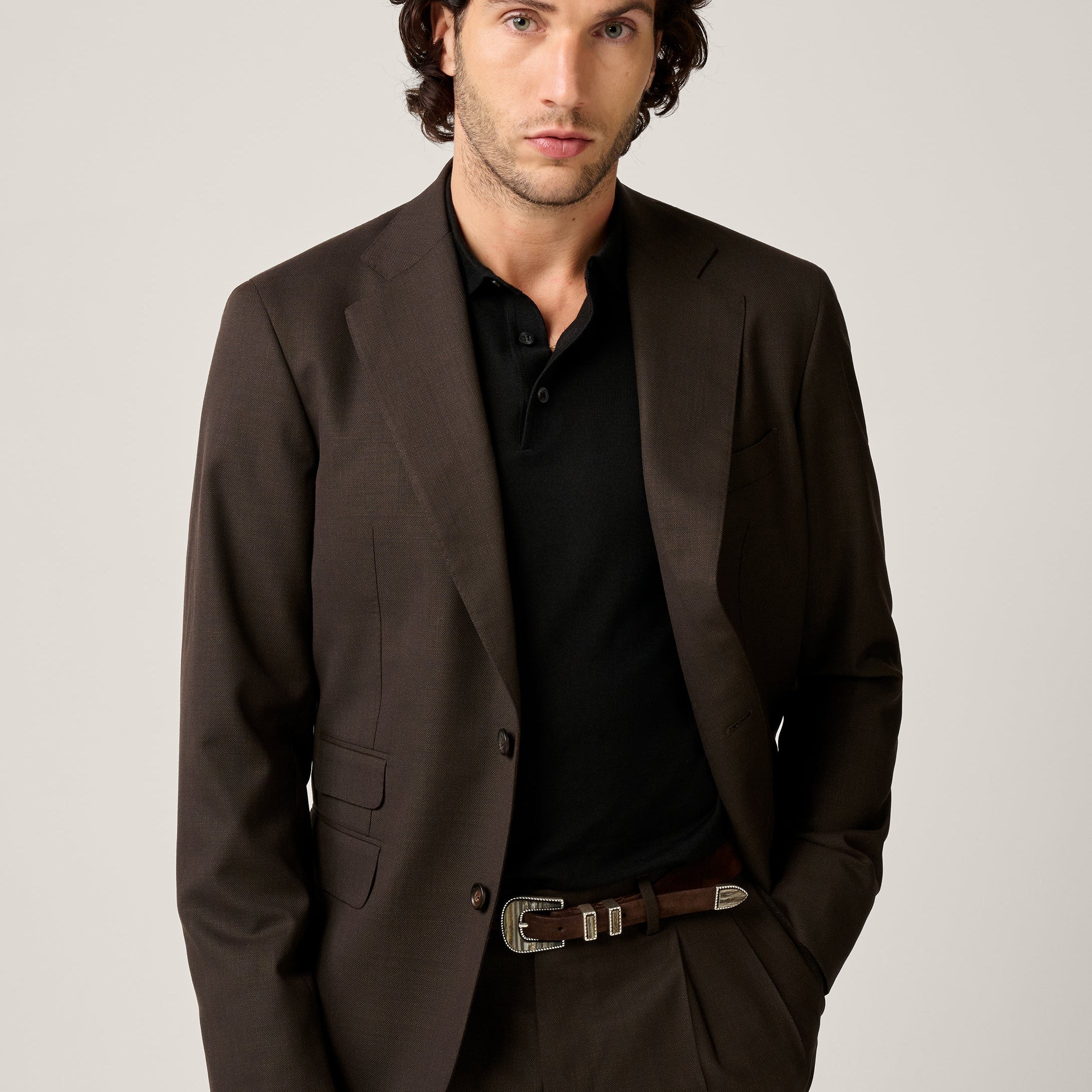 Albert Ready-To-Wear Suit in Chocolate Brown