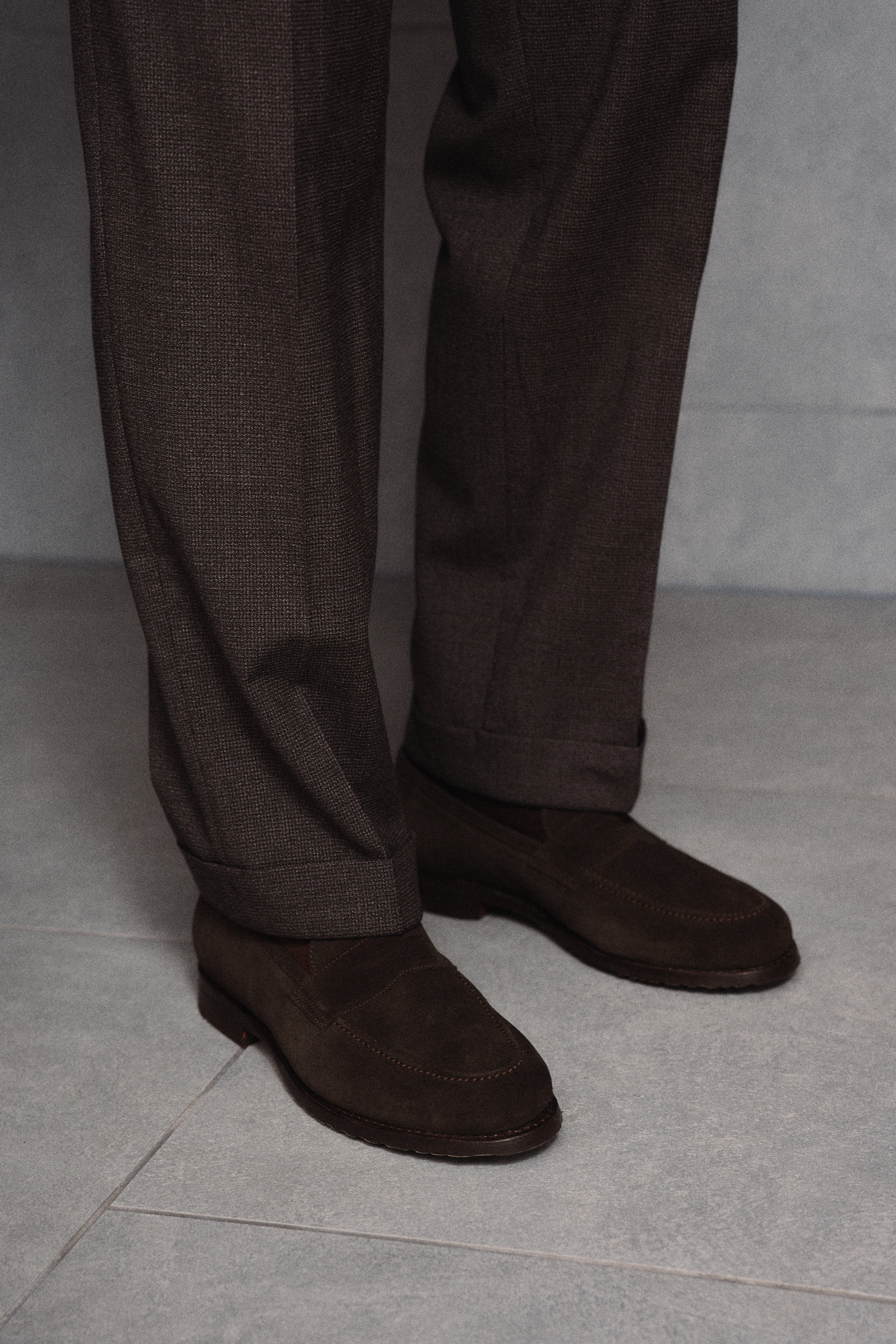 Russell Loafer - Coffee Suede