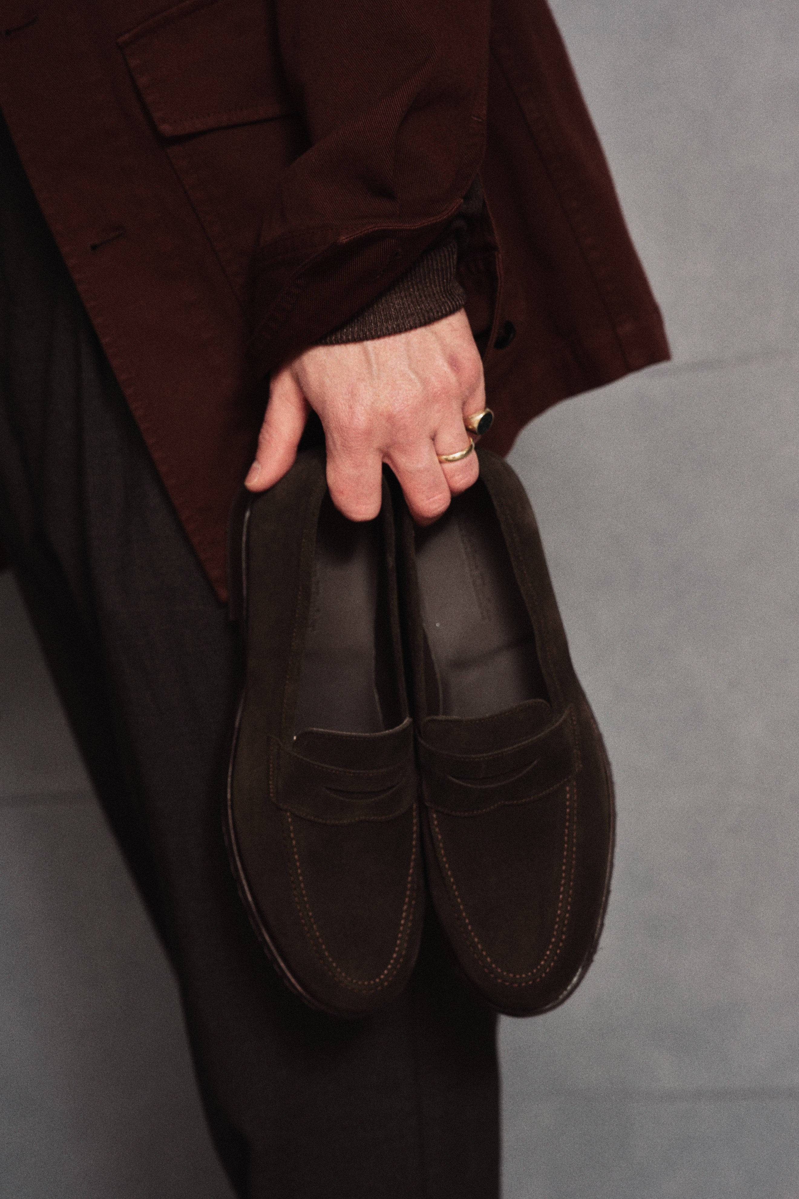 Russell Loafer - Coffee Suede