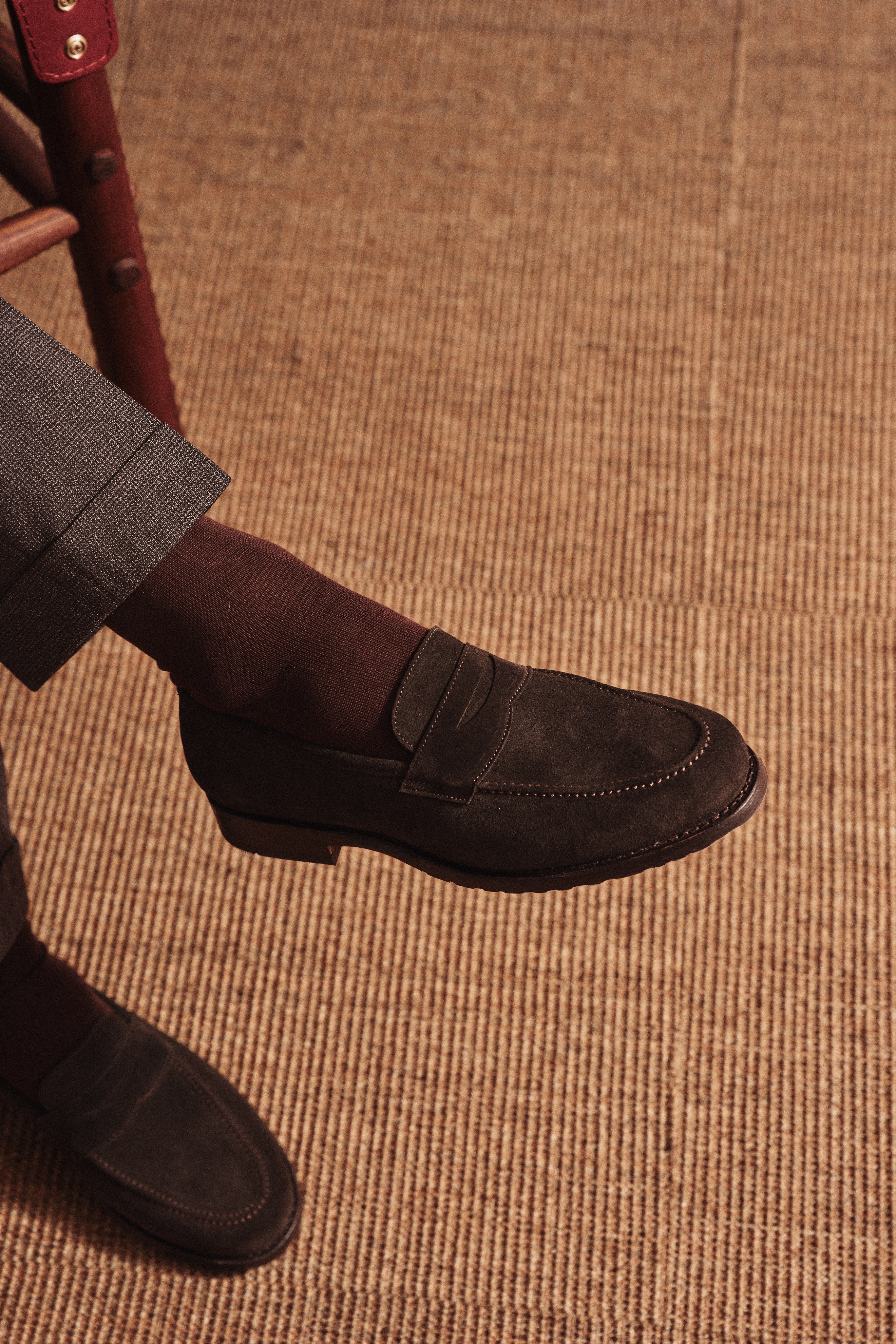 Russell Loafer - Coffee Suede