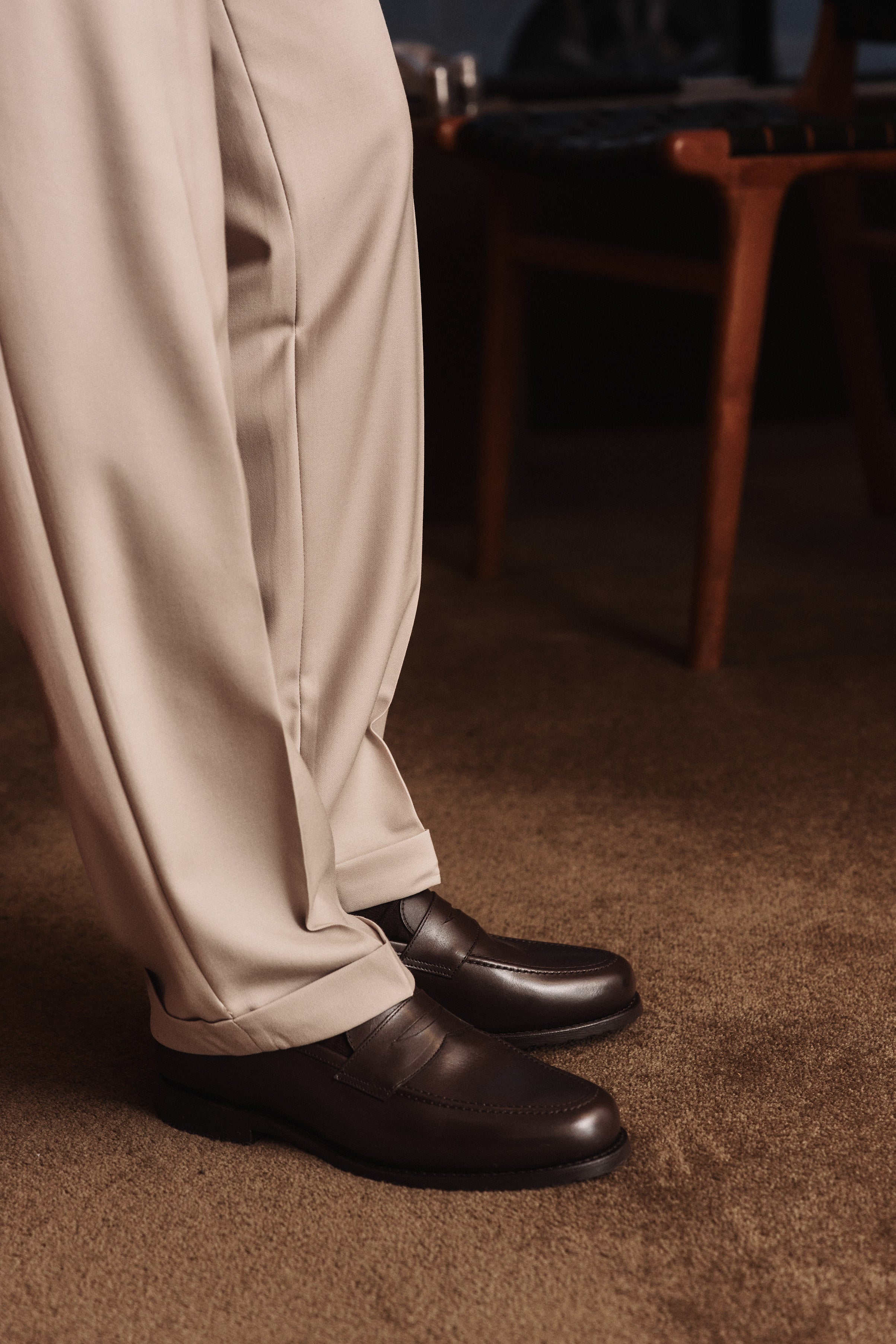 Russell Loafer - Chocolate Leather