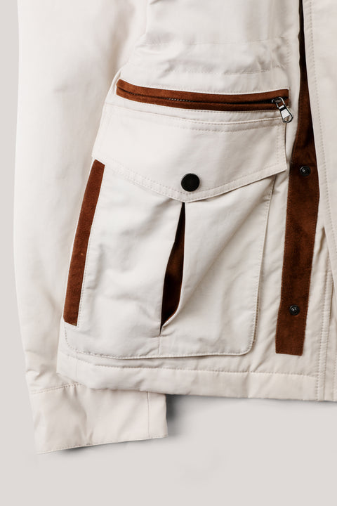 Sherbrooke Field Jacket - White