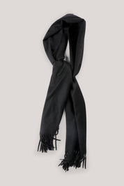 Cashmere Scarf - Black Noir