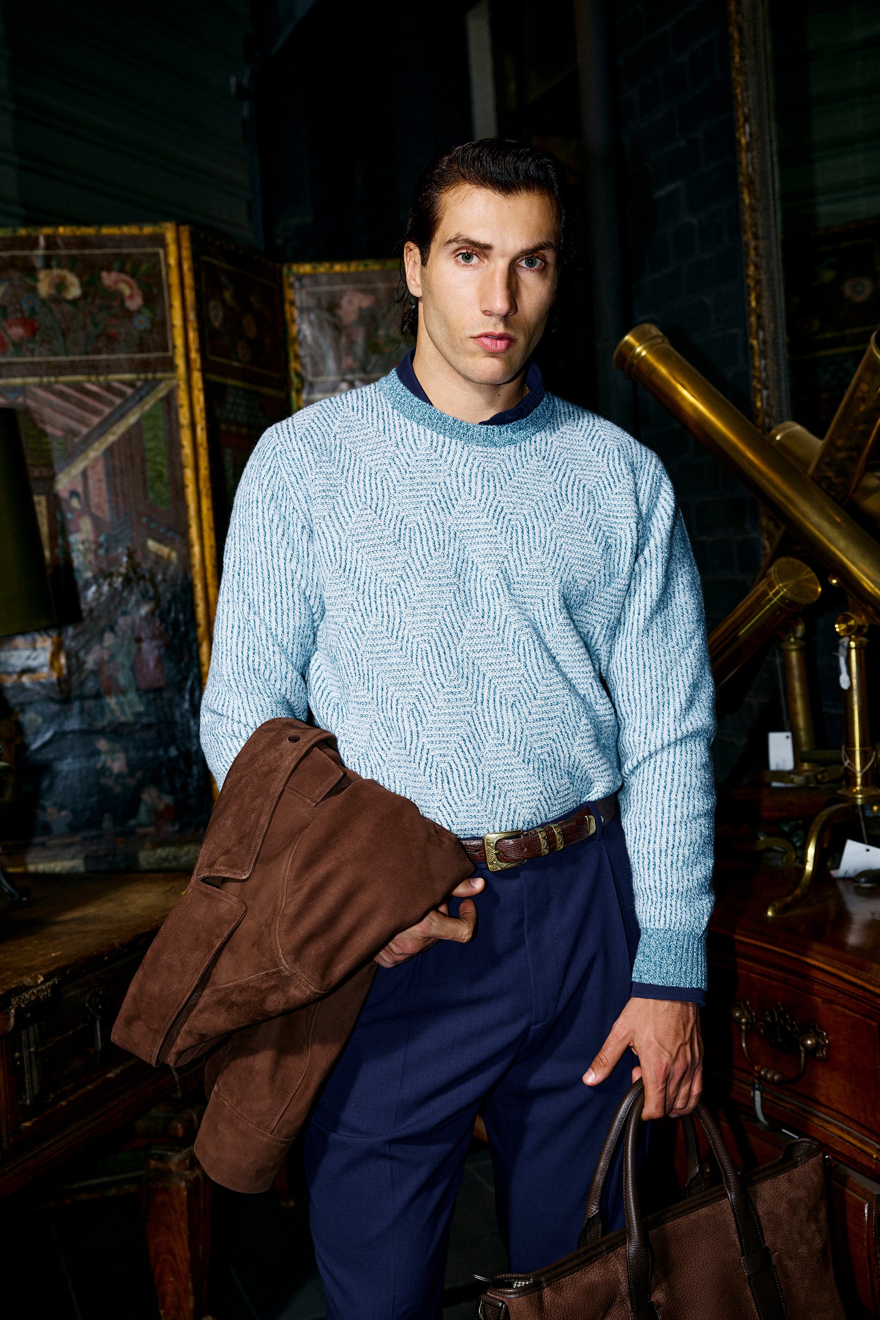 Kyneton Cable Knit - Ice