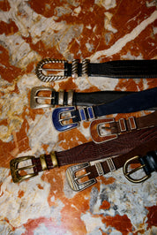 Texas Belt - Tobacco Suede/Leather- Pre Order