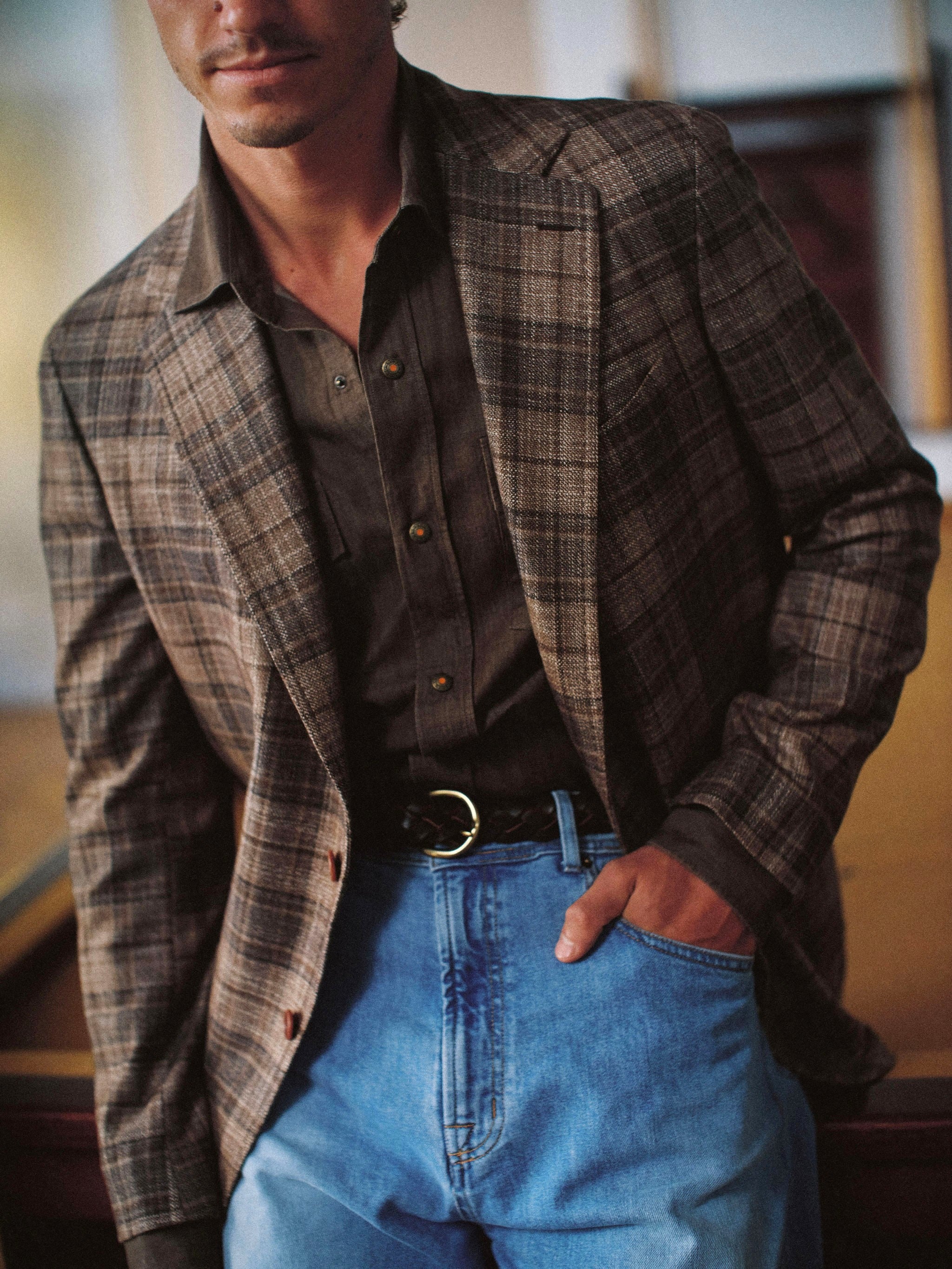 Rose Street Denim - Italian Selvedge Jeans  - Bleached Indigo