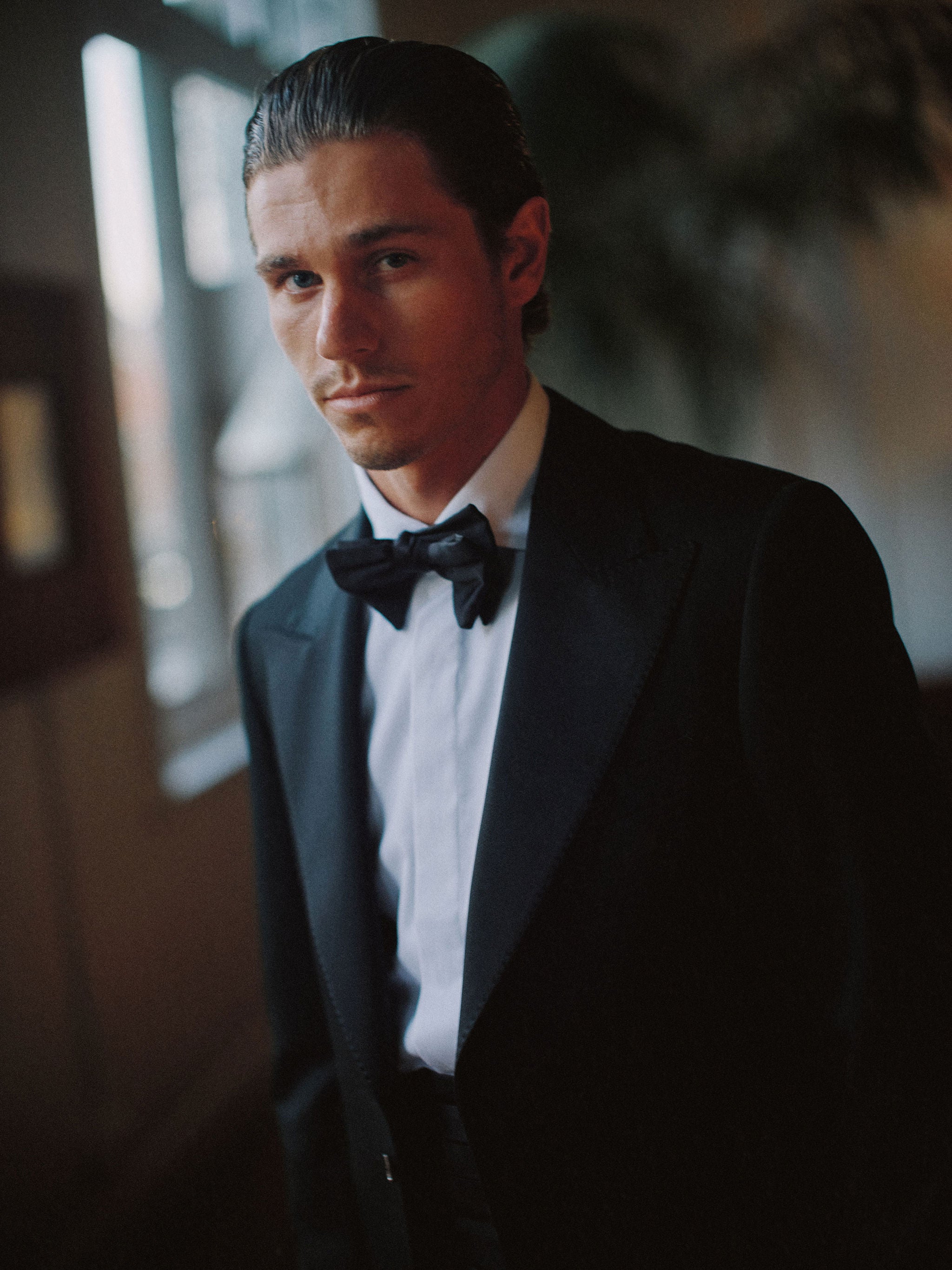 Bow Tie - Silk - Black